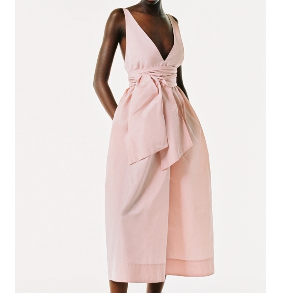 Zara Bow Midi Dress